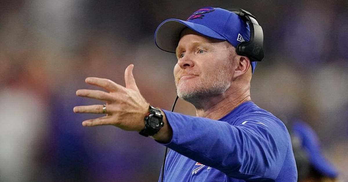 Fire Sean Mcdermott? 'sources' Aside, Buffalo Bills Don't Need To 