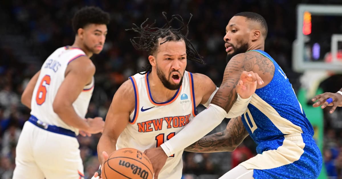 Damian Lillard Prepared to Stop Jalen Brunson, New York Knicks in NBA ...