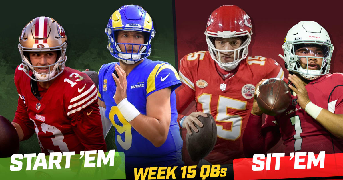 Start ’Em, Sit ’Em Quarterbacks Fantasy Football Week 15 - Sports ...