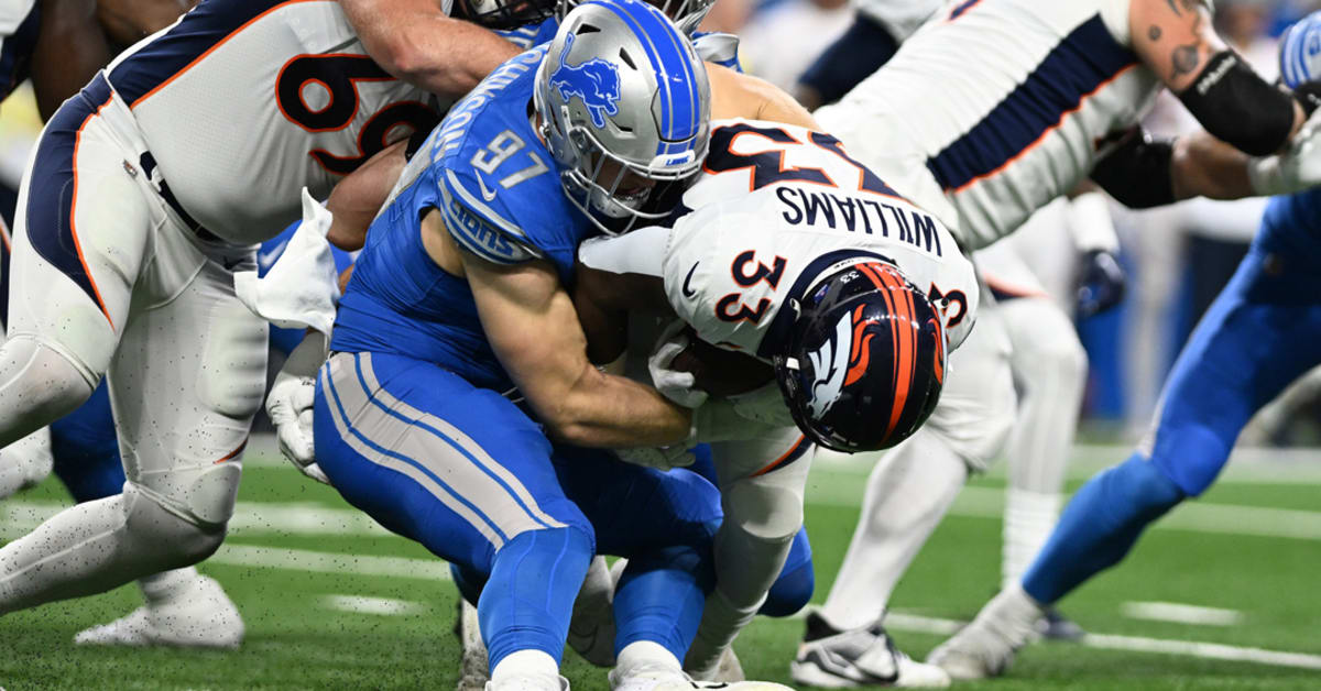 Detroit Lions Aaron Glenn, defense credited for pressuring Russell ...