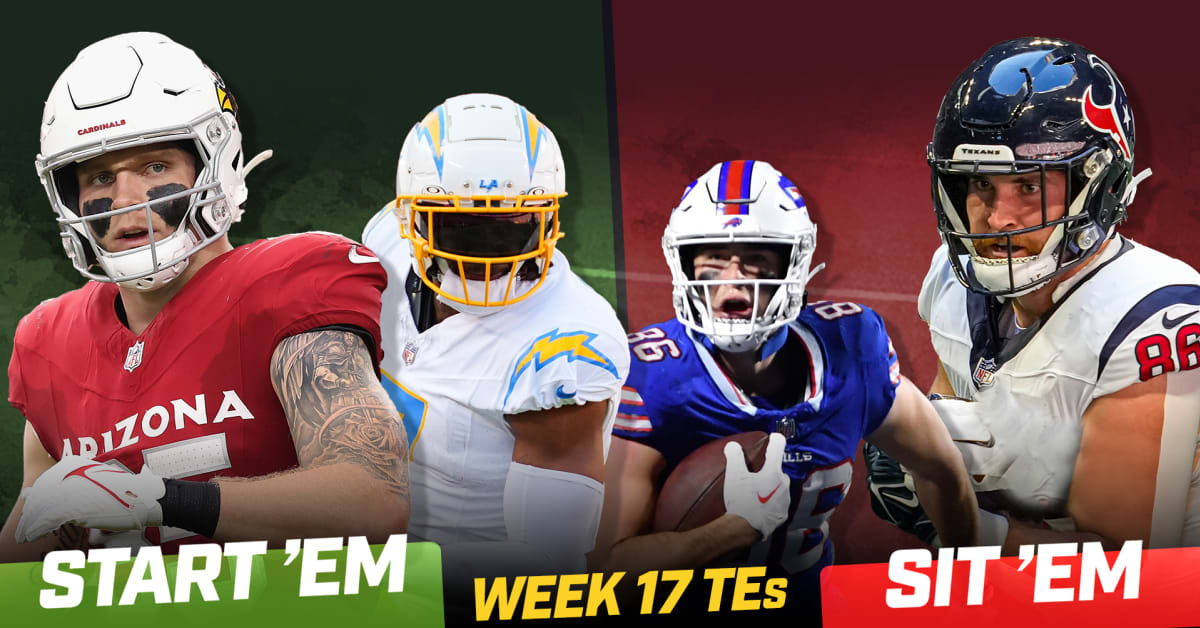 Start ’Em, Sit ’Em Tight Ends Fantasy Football Week 17: Plus Matchup ...