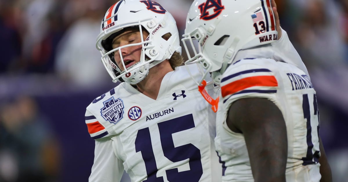 Auburn Quarterback Talks About The Dynamic In The Quarterback Room ...