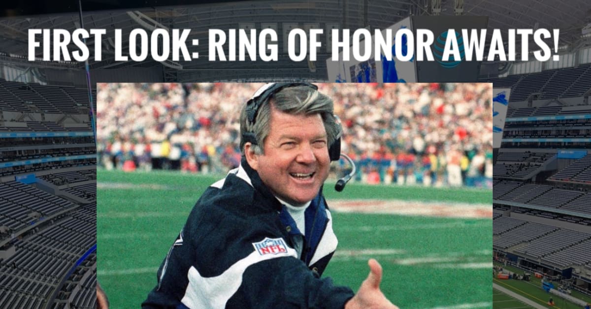 FIRST LOOK Inside AT&T Stadium Ring of Honor Awaits Jimmy Johnson