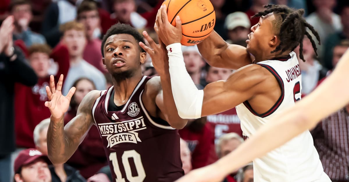 Mississippi State Men’s Basketball Loses SEC Opener at South Carolina