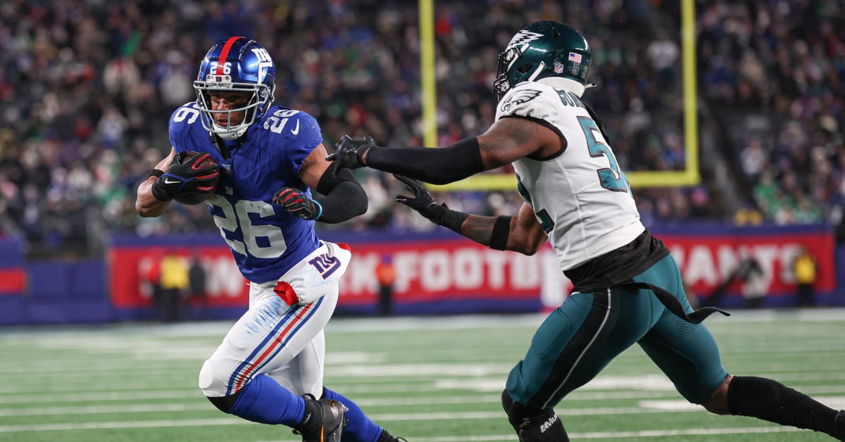 New York Giants RB Saquon Barkley Among 5 Names For Philadelphia Eagles ...