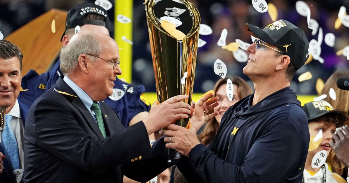 Former Stanford Coach Jim Harbaugh Leaves Michigan For Los Angeles ...