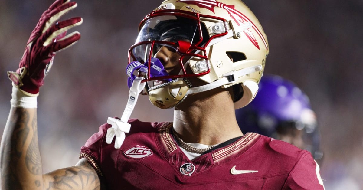 Las Vegas Raiders NFL Draft prospect WR Keon Coleman, FSU Sports