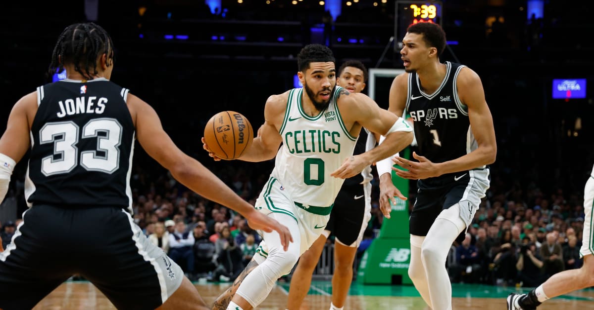 Jayson Tatum, Boston Celtics Too Much for Victor Wembanyama, San ...