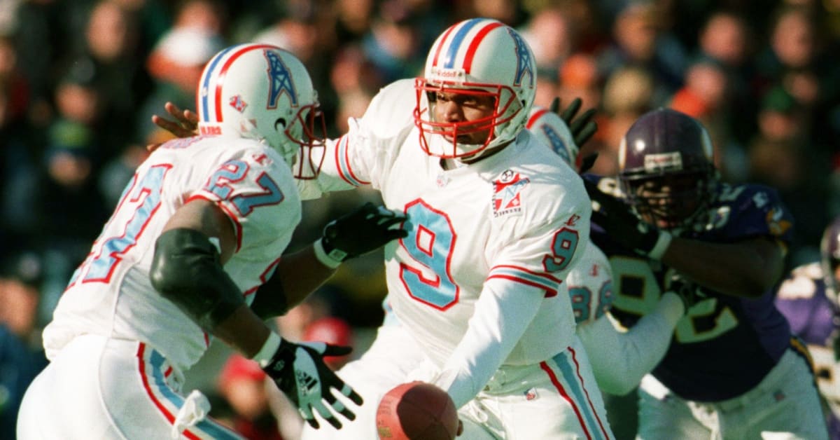 Tennessee Titans' throwback Houston Oilers uniforms reveal has NFL