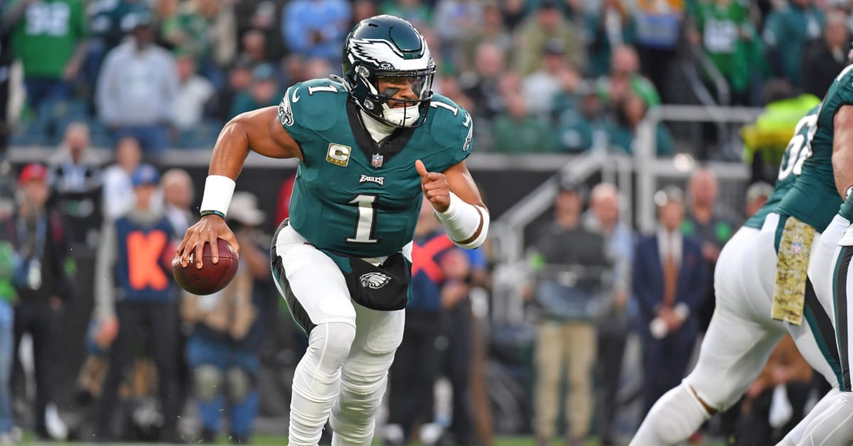 Philadelphia Eagles QB Jalen Hurts Sheds Knee Sleeve, Shares Positive ...