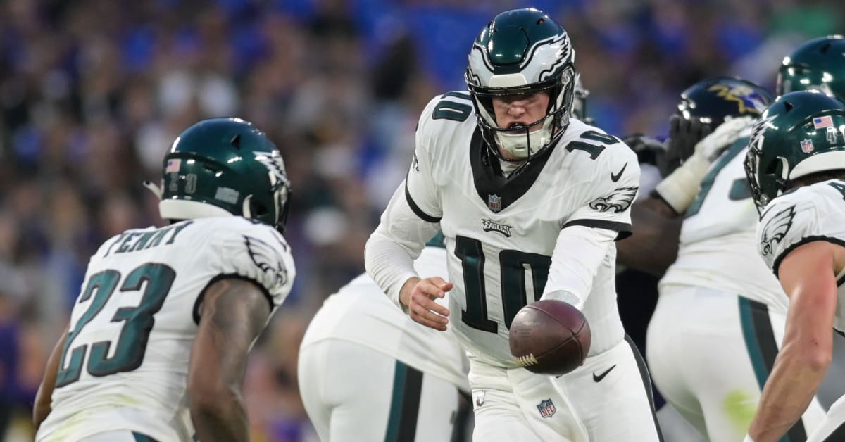 Baltimore Ravens quarterback Josh Johnson (17) passes against the  Philadelphia Eagles during the first half of an NFL preseason football game  in Baltimore, Saturday, Aug. 12, 2023. (AP Photo/Nick Wass Stock Photo -  Alamy