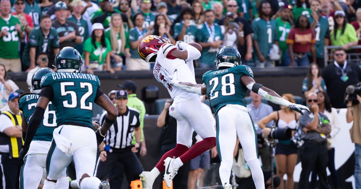 Washington Commanders score a touchdown before the half to tie it