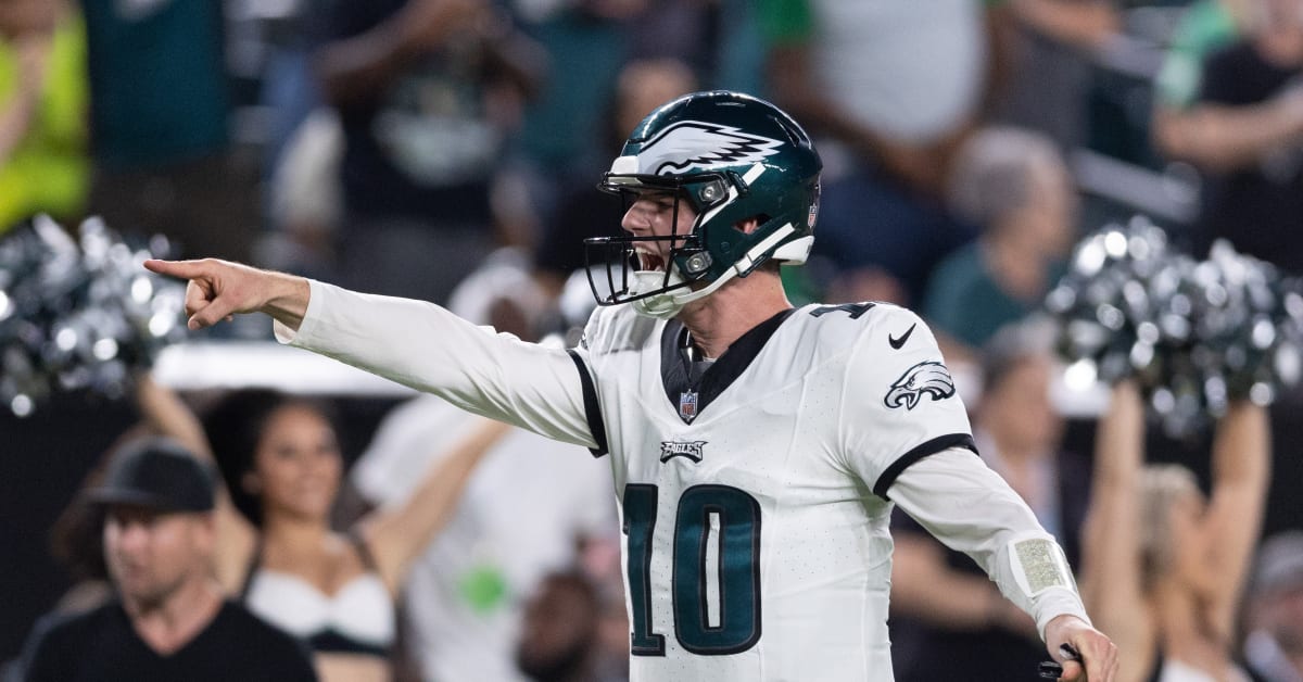 Eagles rookie QB Tanner McKee impressive in his NFL preseason debut