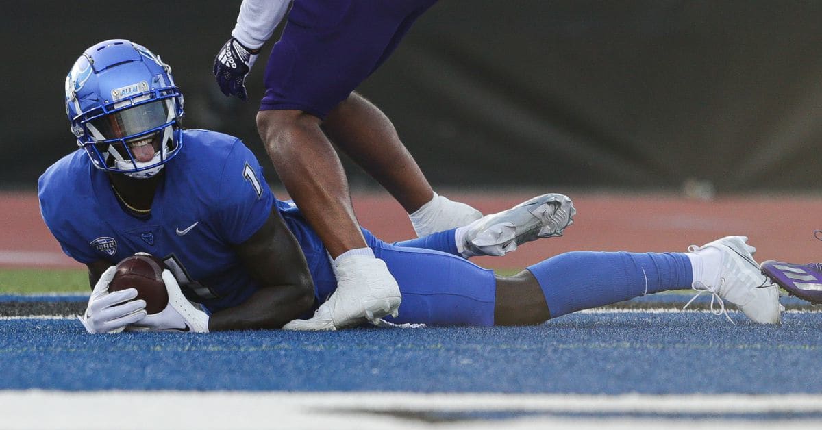 Atlanta Falcons Hold Private Draft Workout with Buffalo Bulls WR Justin ...