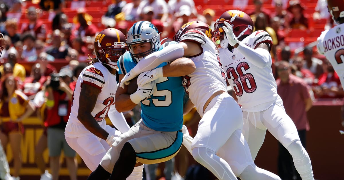 Trai Turner of the Washington Commanders walks off the field after a  News Photo - Getty Images