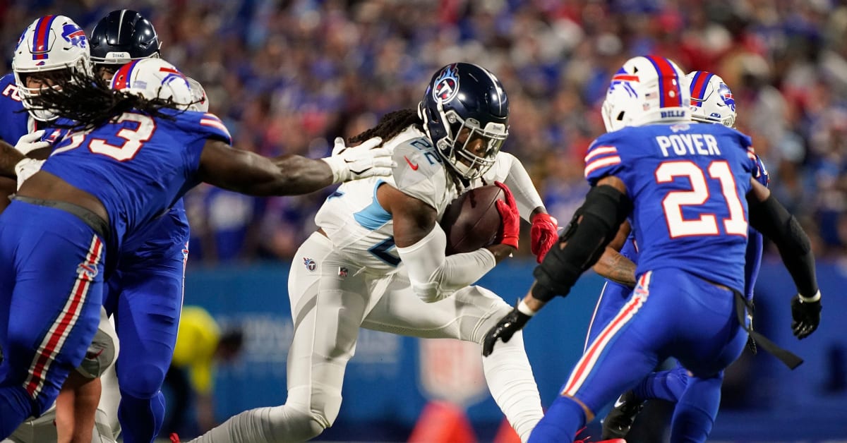 Titans shopping Derrick Henry. Will Buffalo Bills pursue RB? Here's what  report says 