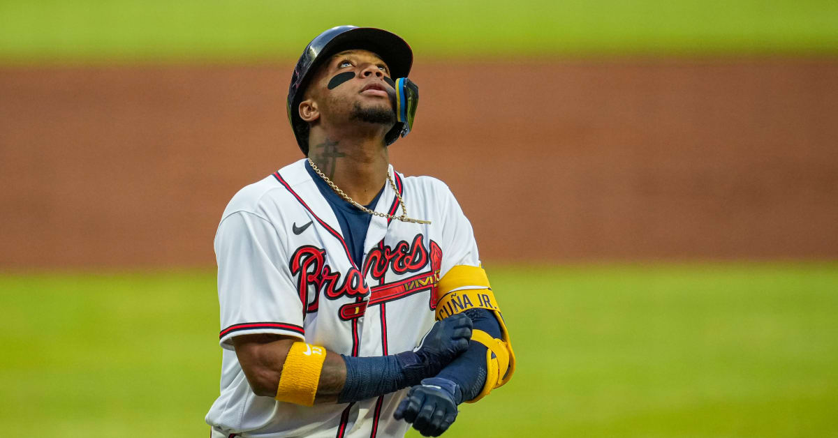 Braves star Ronald Acuna Jr shows love to Hawks' Trae Young with epic  celebration after 35th HR