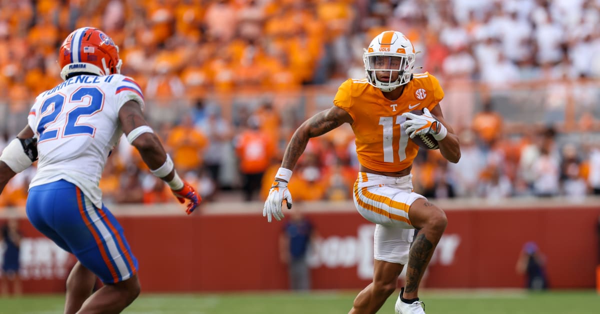 Buffalo Bills Meet With Tennessee Volunteers WR Jalin Hyatt & South