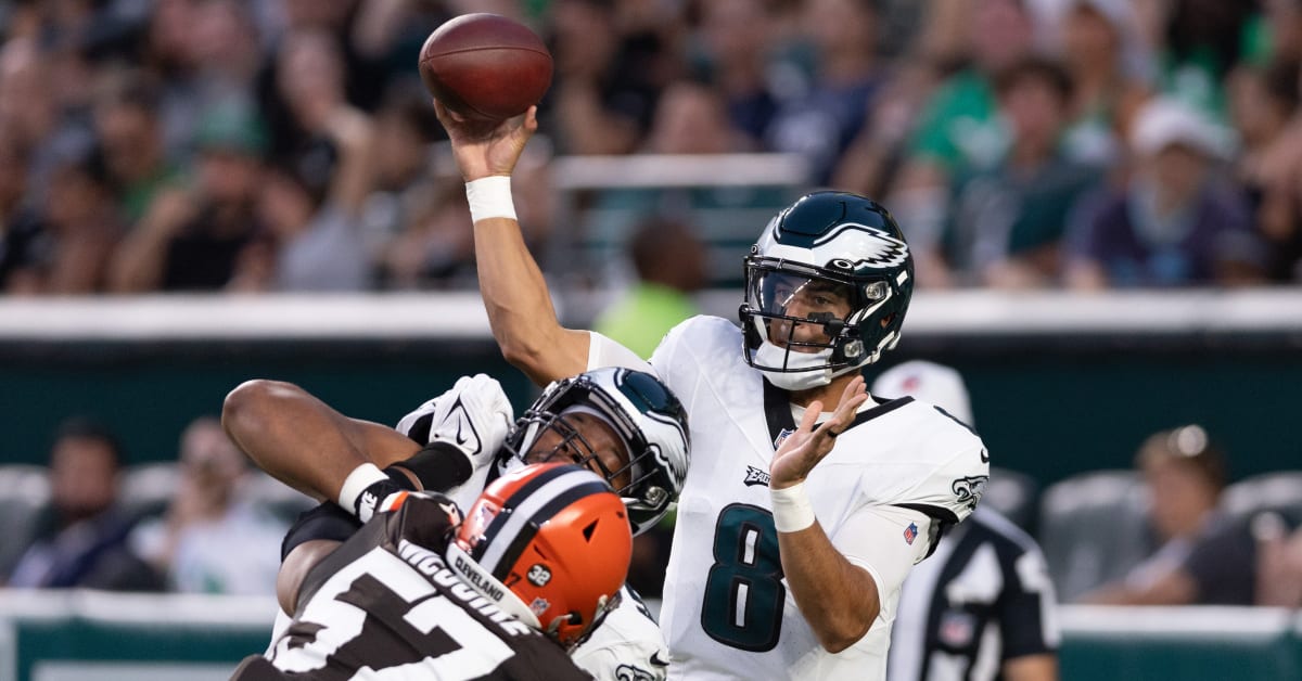 The NFL preseason continues with Week 2 action as the Philadelphia Eagles  host the Cleveland Browns at Lincoln Financial Field on Thursday night. 