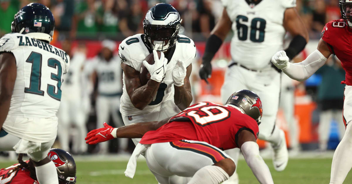 Gamesmanship or Game On: What's Behind D'Andre Swift's Work with the  Eagles' Receivers? - Sports Illustrated Philadelphia Eagles News, Analysis  and More