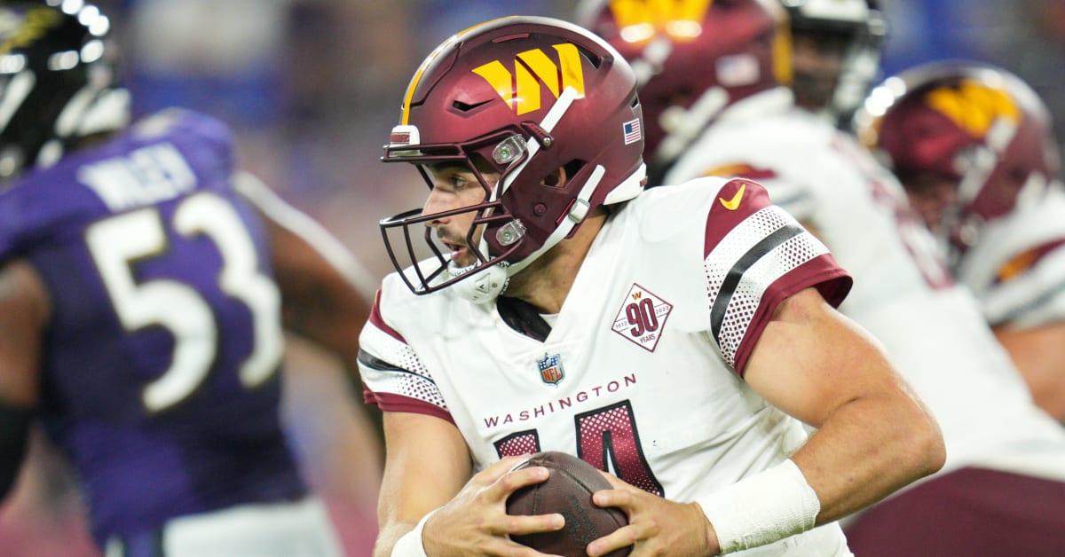 Washington Commanders QB Sam Howell 'Moving On To Chicago' - Sports  Illustrated Washington Football News, Analysis and More