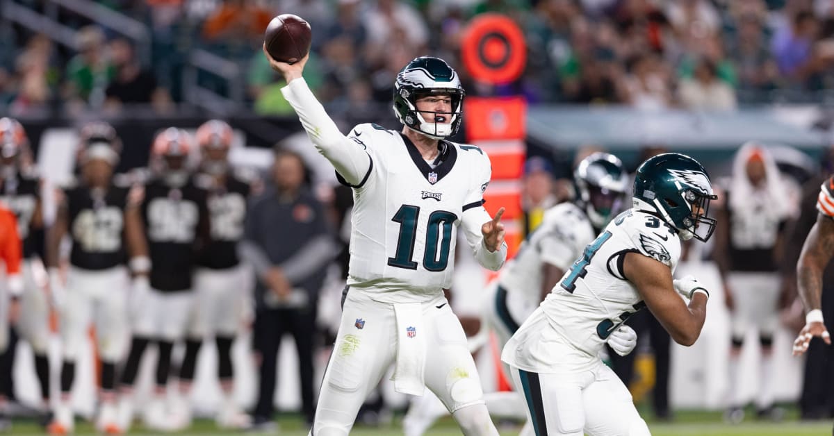 Philadelphia Eagles QB Tanner McKee Reflects On First Preseason ...