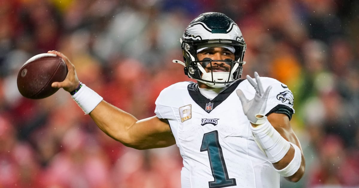 WATCH Philadelphia Eagles QB Jalen Hurts Gashes Kansas City Chiefs