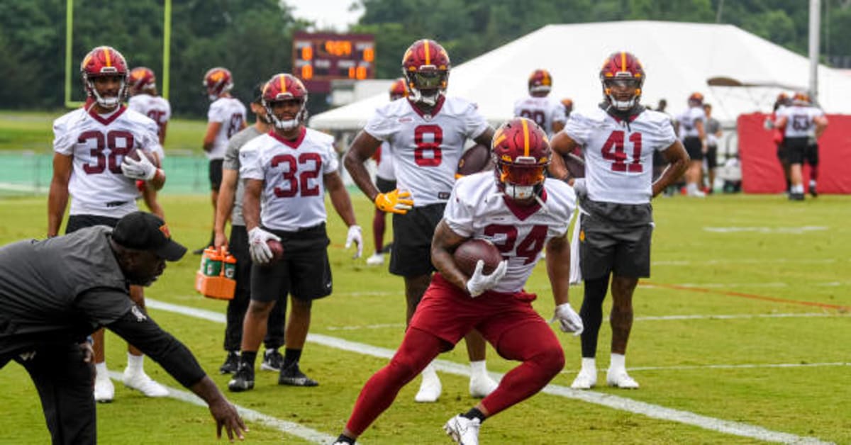 Washington Commanders Training Camp Notebook: Antonio Gibson Practicing ...