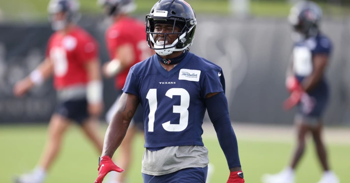 Wide receiver (13) Brandin Cooks of the Houston Texans against the