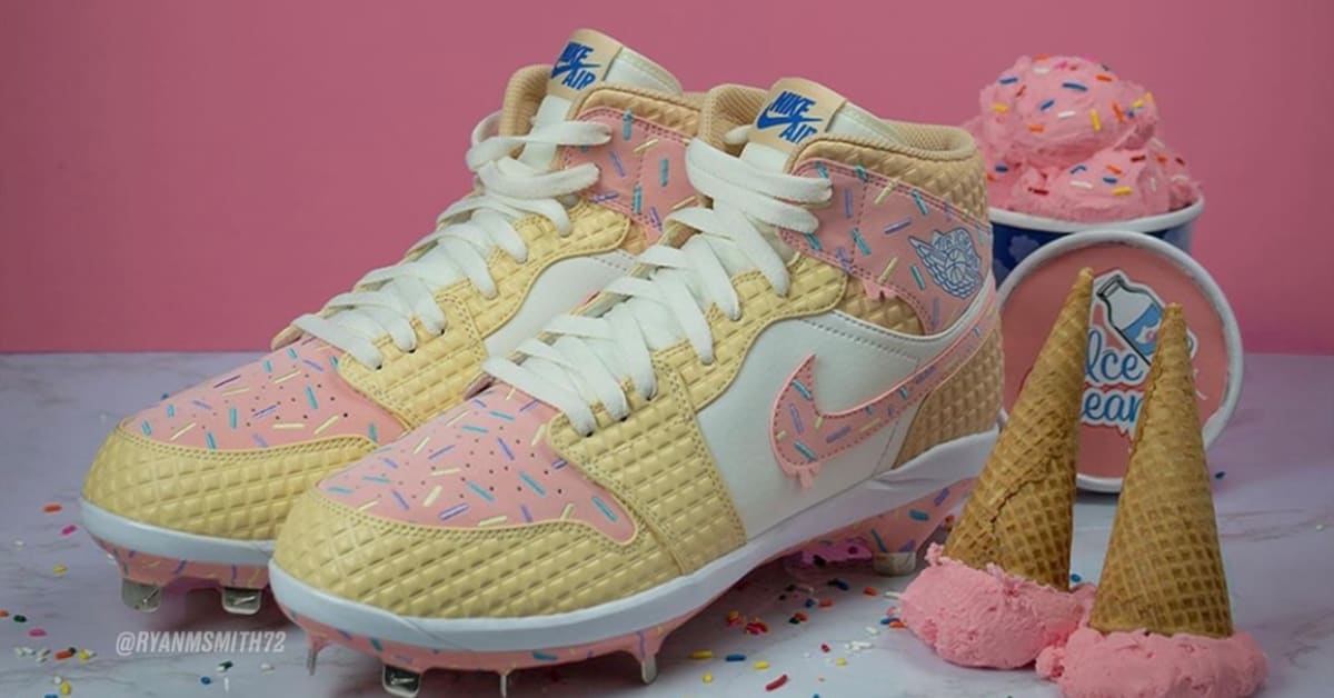 Jordan Brand Designs Ice Cream Cleats for Jazz Chisholm - Sports  Illustrated FanNation Kicks News, Analysis and More