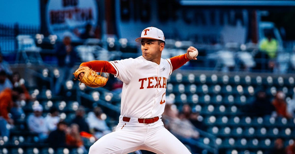 Lucas Gordon named Big 12 pitcher of the year, 8 Longhorns make  all-conference team