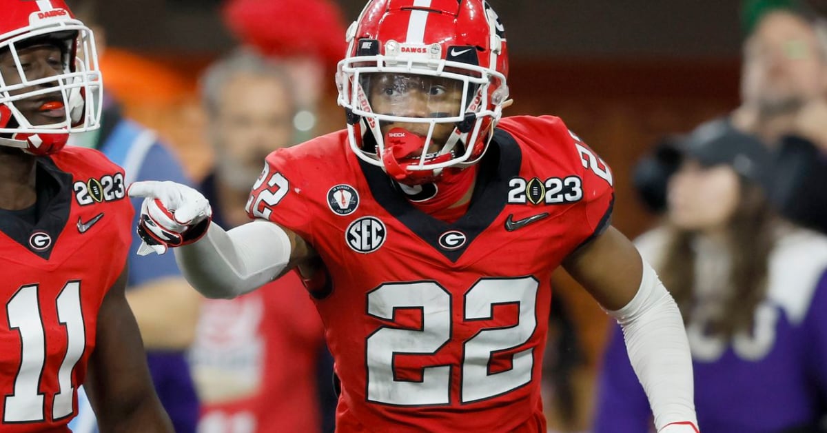 Eight UGA football players taken in CBSSports' mock draft