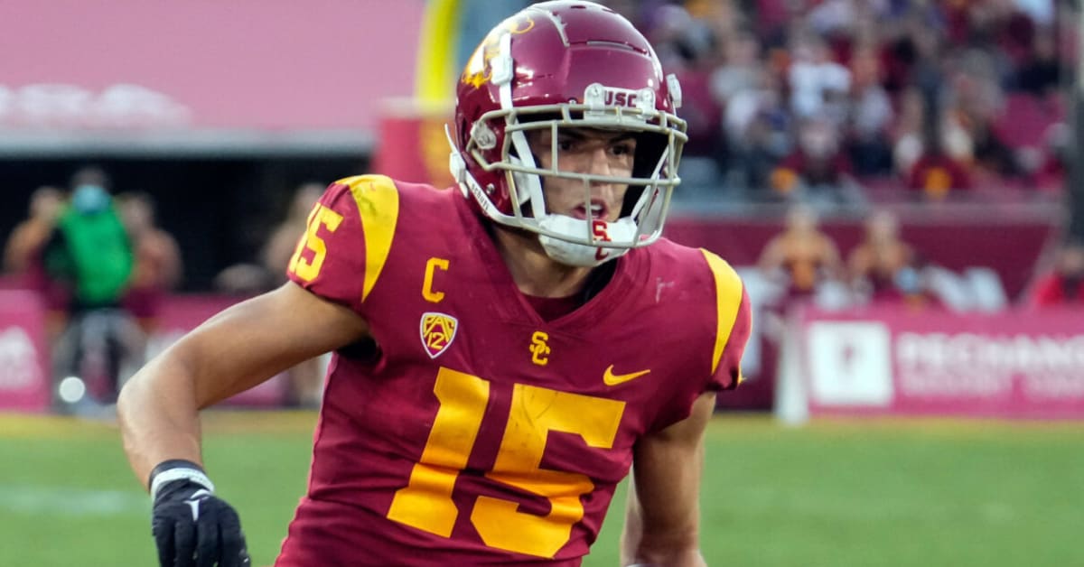 Former USC WR Drake London picked 8th by Atlanta Falcons in NFL draft –  Orange County Register