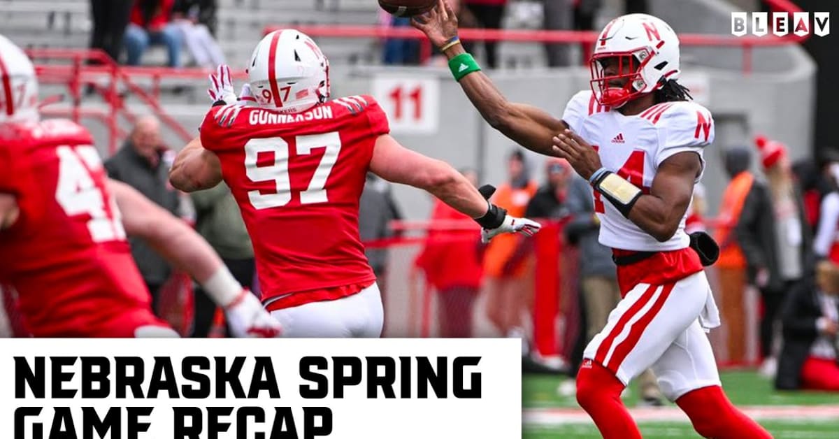 Nebraska Football 2023 Spring Game Recap All Huskers