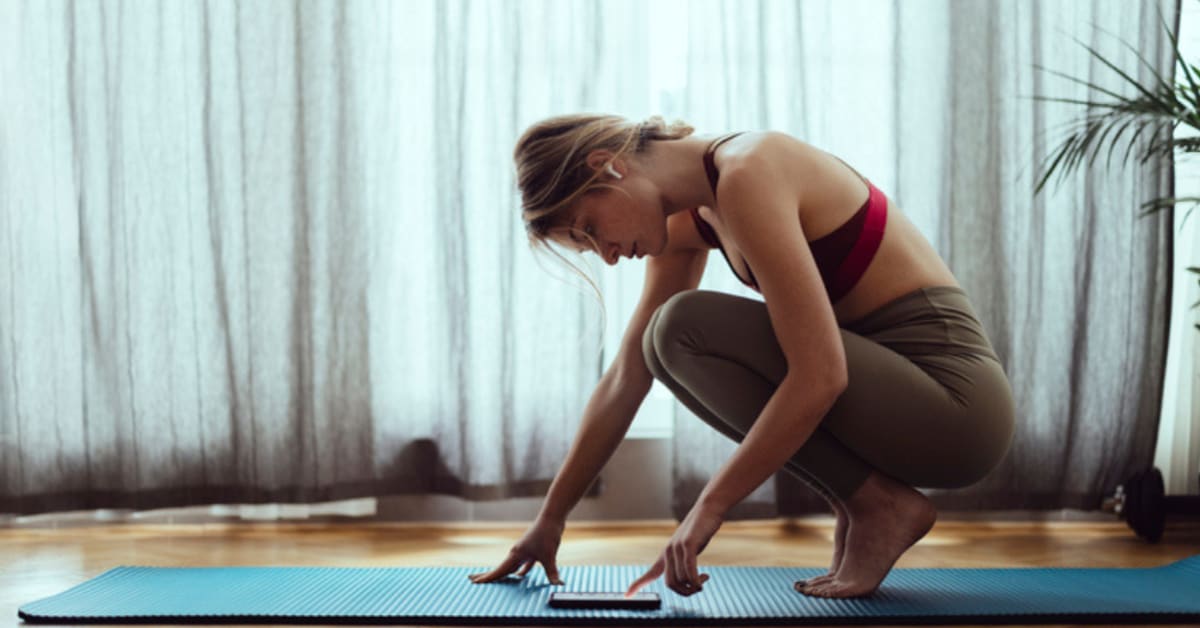 Robot Check  Large yoga mat, Yoga studio home, Large workout mat