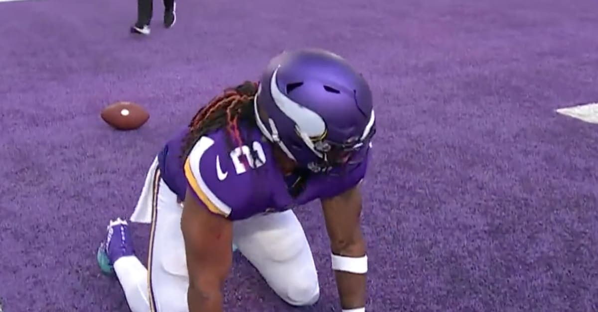 Vikings RB Alexander Mattison ties game with impressive touchdown