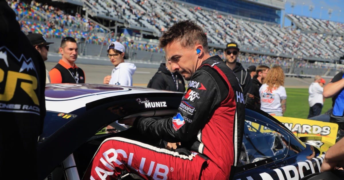 Actor Frankie Muniz Reacts to Competing in First NASCAR ARCA Series