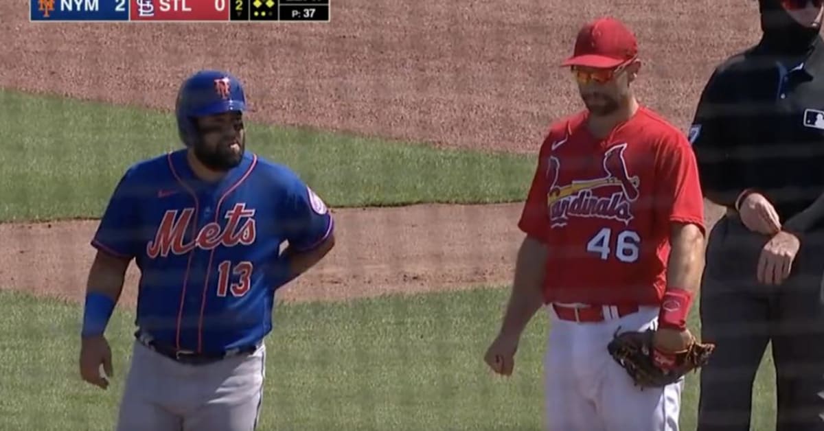 Mets – Cardinals: Luis Guillorme on mic pleads for Pete Alonso to hit