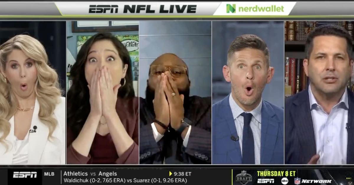 Aaron Rodgers Trade Adam Schefter Broke News On Live Tv Reactions