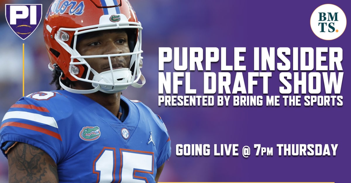 Watch live: The Purple Insider NFL Draft Show - Sports Illustrated