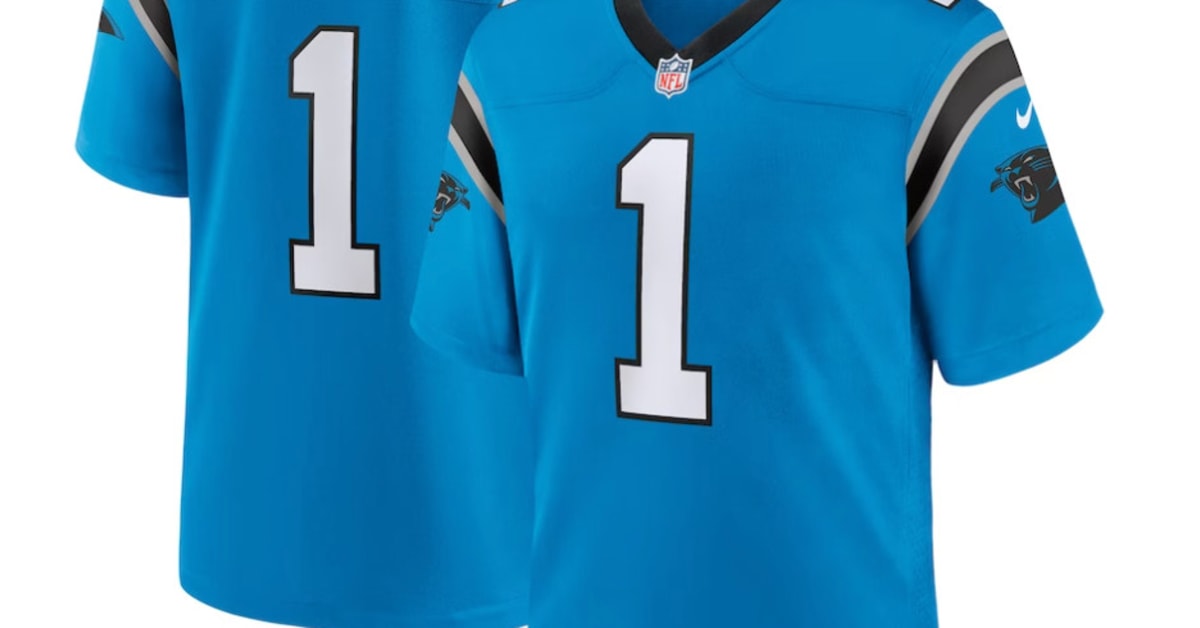 Carolina Panthers Nike Home Game Jersey 2023 NFL Draft