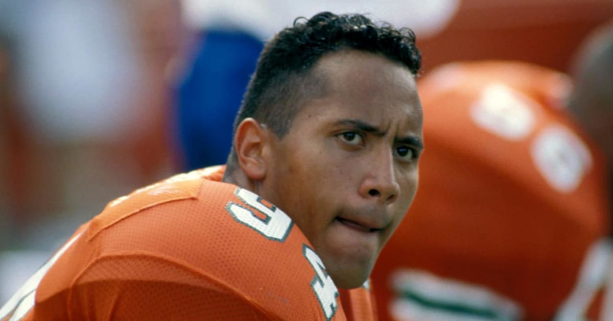 VIDEO: Dwayne 'The Rock' Johnson Miami Hurricanes Football Locker Room ...