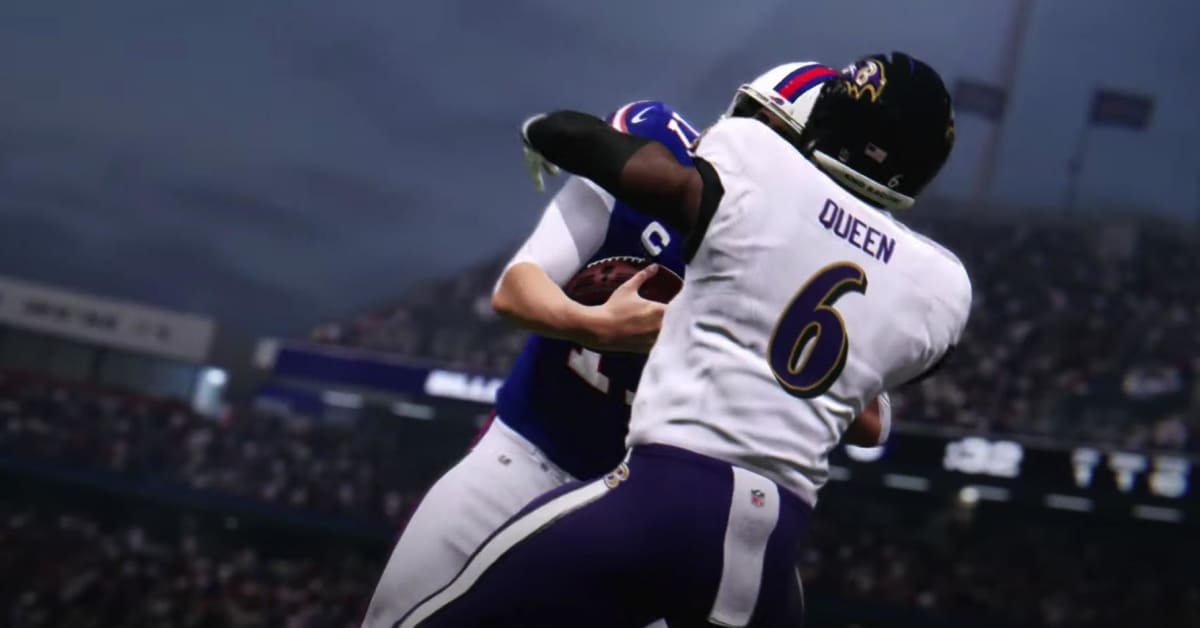 The 'Madden 24' teaser wasn't kind to Ravens linebacker Patrick Queen. He  took notice.