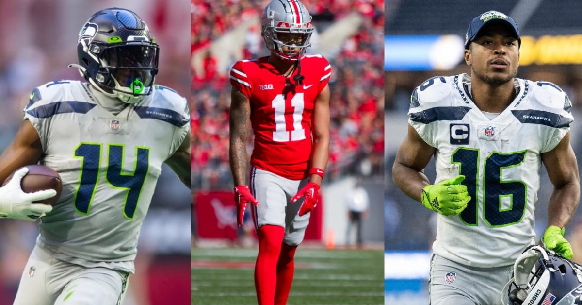 Report: Some teams believe Seattle Seahawks may have best WR trio in NFL  with D.K. Metcalf, Tyler Lockett and Jaxon Smith-Njigba - Ahn Fire Digital