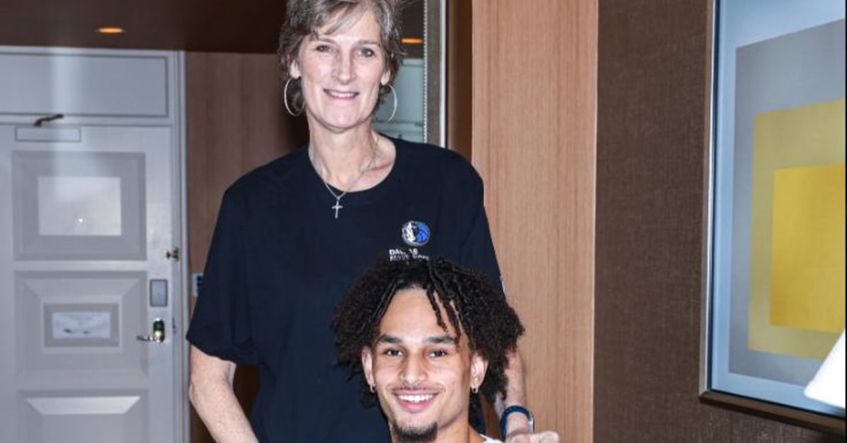 Dallas Mavs Rookie Dereck Lively II Receives Advice From Mother ...