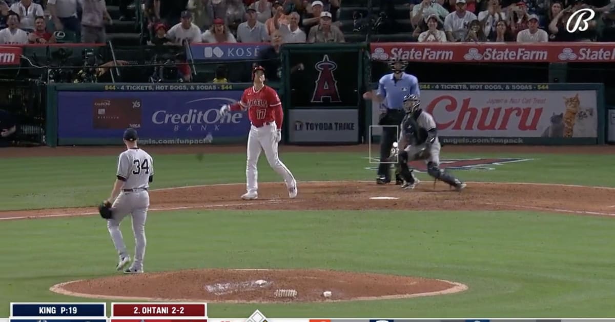 Shohei Ohtani adds epic bat flip to tying homer vs. Yankees