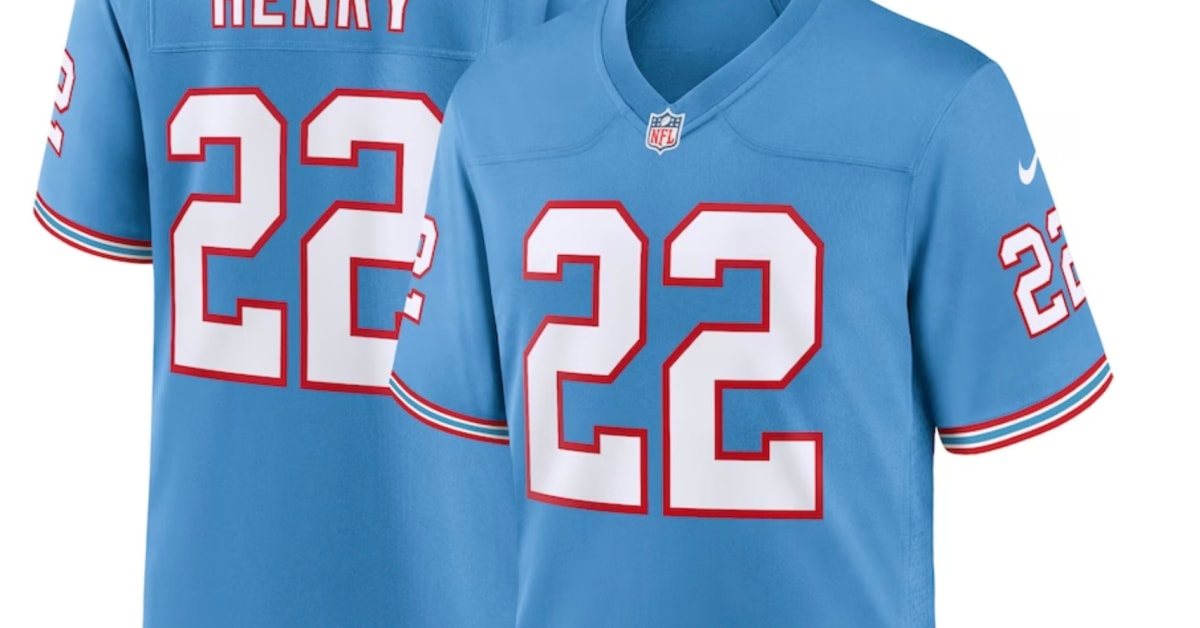 Where to buy Tennessee Titans 'Oilers' Throwback Jersey FanNation A