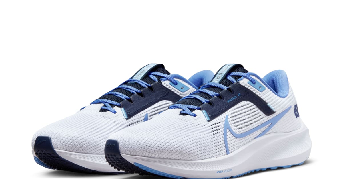 North Carolina Tar Heels Nike Zoom Pegasus 40, how to buy - FanNation ...