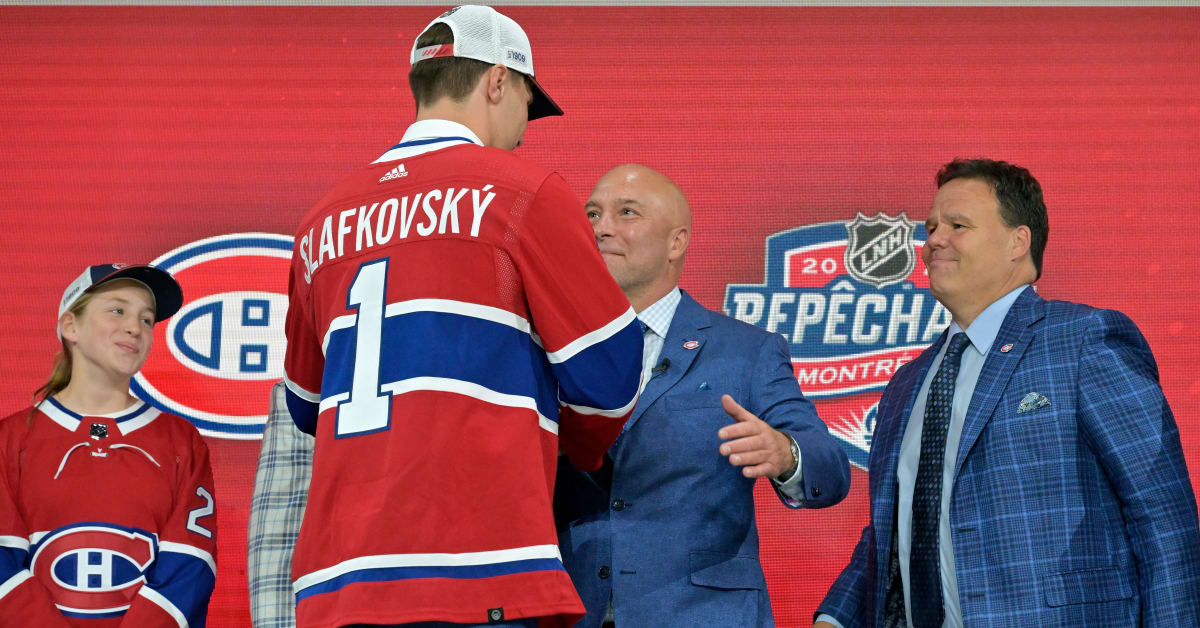 Montreal takes Slovakian winger Juraj Slafkovsky with No. 1 pick in