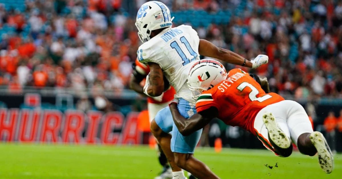 Event Feedback: University of Miami Hurricanes vs. University of North  Carolina Tar Heels- NCAA Football